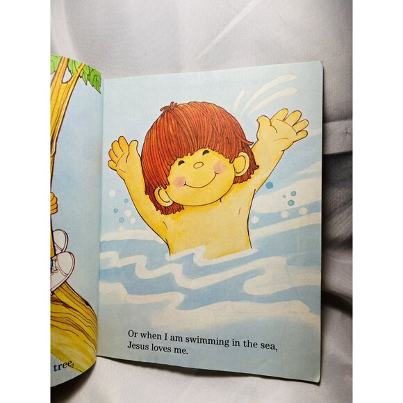 Jesus Loves Me All The Time, A Happy Day Book Vintage Children's Hardcover - Picture 10 of 12